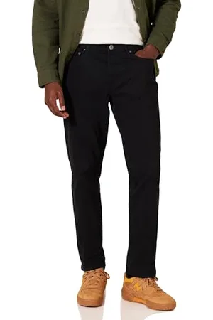 Amazon Pantaloni in Twill Elasticizzati con 5 Tasche e vestibilità Sportiva (Disponibile nelle Taglie Big & Tall) Uomo, , 40W / 28L