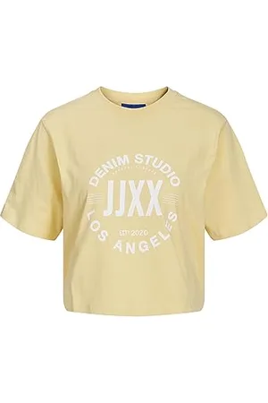 JJXX Jxbrook SS Relaxed Vint Tee SN T-Shirt, , S Donna
