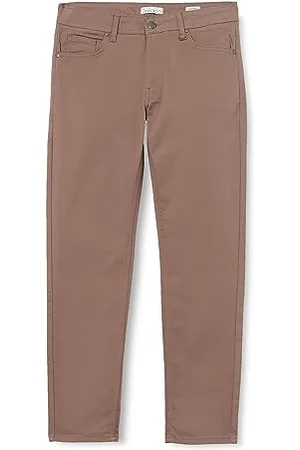 DeFacto R0298az, Pantaloni Chino Uomo, (Teak), 32W / 30L