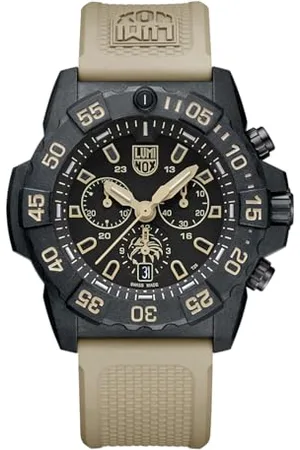 Luminox Orologio Cronografo al Quarzo Svizzero Uomo con Cinturino in Gomma XS.3590.NSF.SET