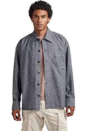 G-Star Uomo Boxy Fit Shirt, (salute/milk D23007-D123-D851), M