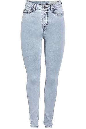 Noisy May Nmcallie HW Skinny Jeans Vi482lb Noos Fit, , 27W x 30L Donna