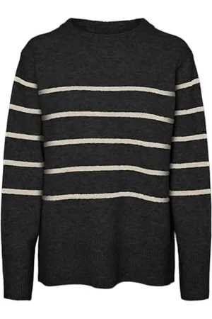 VERO MODA Vmflawless Ga Noos-Pullover con Scollo Rotondo Maglione Lavorato a Maglia, , S Donna