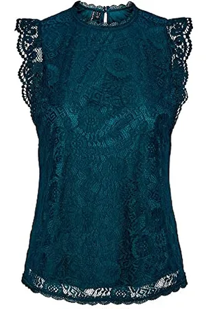 Pieces® Pcolline SL Lace Top Noos Canotta, , XS Donna