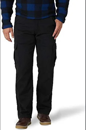 Wrangler Pantaloni Cargo Foderati in Pile Casual, , W42 / L30 Uomo