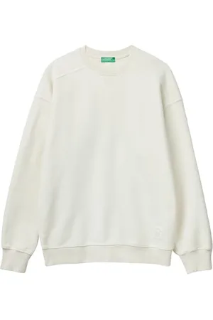 Benetton Maglia G/C M/L 3NMEU109T Felpa Senza Cappuccio, , XS Uomo