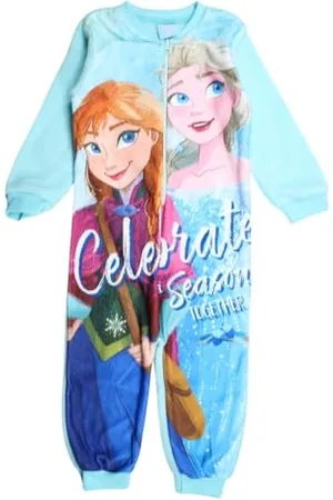 Disney Tuta in Pile Frozen, , 8 Anni Girl