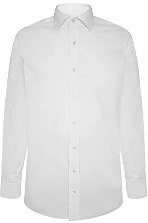 Hackett Hackett Stretch Pop BC Camicia, (White), 18 Uomo