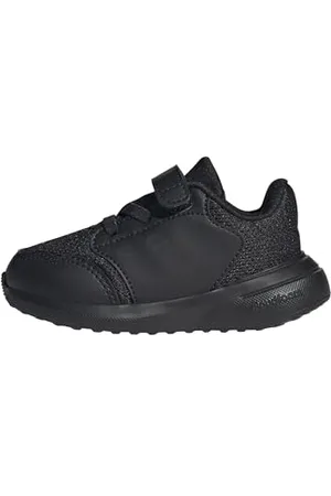 adidas TENSAUR Run 3.0 Shoes Infants, Scarpe da Corsa Unisex-Bimbi 0-24, Core Black/Core Black/Core Black, 22 EU