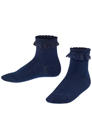 Falke Romantic Lace K So cotone tinta unita 1 paio, Calzini Unisex - Bambini, , 31-34