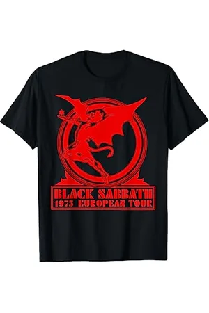 Black Sabbath Tour europeo dei 1975 Maglietta