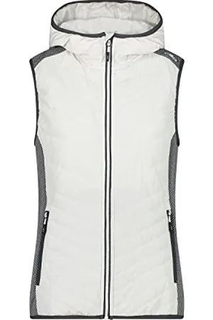 CMP Gilet Donna Hybrid Fix Hood, , 38 EU