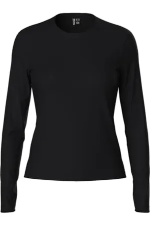 Pieces® Pcmara LS Tee Noos BC Maglietta a Maniche Lunghe, , M Donna