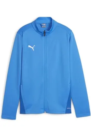 PUMA Giacca da Allenamento Teamgoal Jr Track, Ignite Blue Bianco Team Royal, 164 Unisex-Adulto
