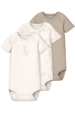 NAME IT Giraffe Short Sleeve Body 3 Units 18 Months
