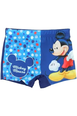 Disney Boxer De Bain Mickey Set di Costume a Maglietta, , 4 Anni Bambini e Ragazzi