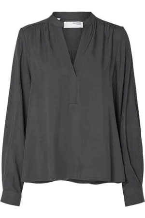SELECTED Slfmaddi LS V-Neck Top Noos, , 44 Donna