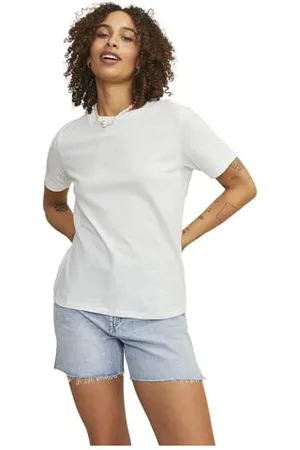 JJXX Jxisla SS Reg Linen Tee Jrs T-Shirt, , M Donna