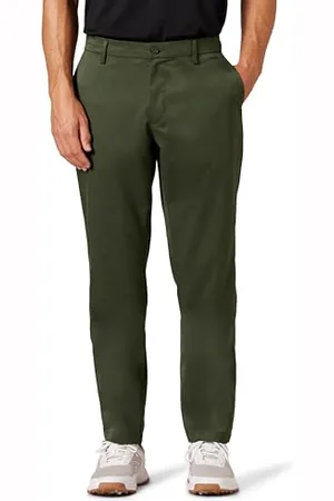 Amazon Pantaloni da Golf Elasticizzati dalla vestibilità Sportiva (Disponibili in Taglie Extra Forti) Uomo, , 44W / 28L