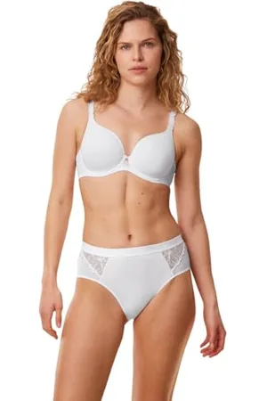 Triumph Donna Wild Azalea Florale WP, Bra, White, 2B
