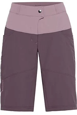 Vaude Qimsa - Shorts da ciclismo con pantaloncino interno, da donna