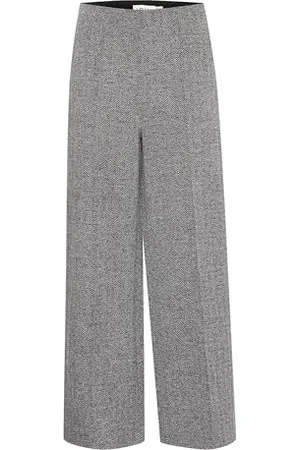 Ichi Ihkate Jacquard Pa9 Pantaloni Casual da Lavoro, , XL Donna