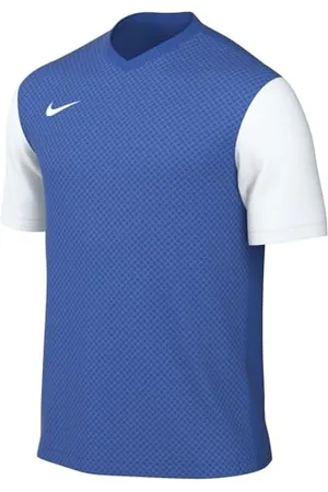 Nike DF Tiempo Prem II T-Shirt, Royal Blue White, L Uomo
