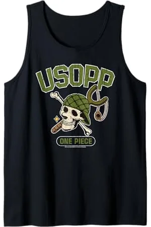 Onepiece Usopp Cappello di paglia Pirati Sniper Slingshot Anime Canotta