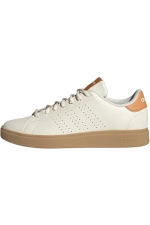 adidas Advantage Base 2.0 Shoes, Scarpe Uomo, off White/off White/Focus Orange, 38 EU