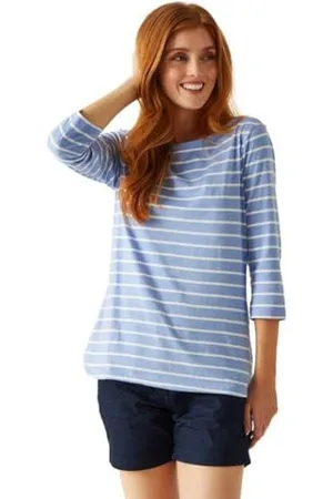 Regatta Bayletta-Top da Donna con Maniche a 3/4 T-Shirt, , 40