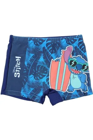Disney Boxer De Bain Lilo Et Stitch Set di Costume a Maglietta, , 8 Anni Bambini e Ragazzi