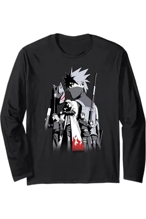 Naruto Shippuden Kakashi Colore limitato storia Maglia a Manica