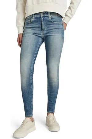 G-Star 3301 Skinny Jeans, Jeans Donna, (Faded Blue Topaz D05175-c051-g352), 26W / 28L