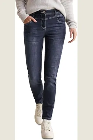 CECIL Style Toronto 1-Knopf 49 Jeans Slim Fit, , 26W x 30L Donna