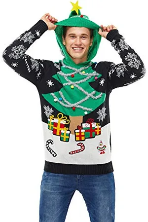 U LOOK UGLY TODAY Yo Sweater MulticoloreXL, , XL Mens