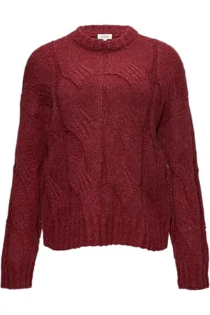 QS by s.Oliver 2154175 Maglione con Motivo a trecce, , 42 Donna
