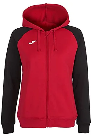 Joma 901336.601.L Blouse, Rosso/Nero, L Women