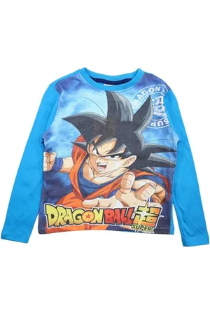 Disney T-Shirt a Maniche Lunghe da Bambino di Dragon Ball Z, , 6 Anni Boy
