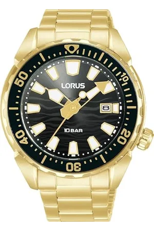 Lorus Orologio Analogico al Quarzo Uomo con Cinturino in Acciaio Inossidabile RH950RX9