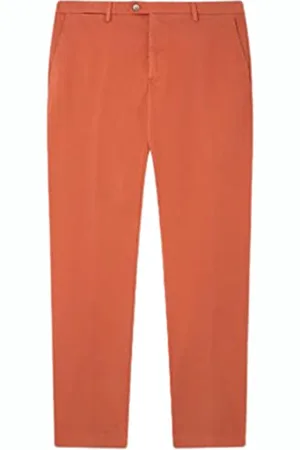 Hackett Core Sanderson, Pantaloni Uomo, (Orange), 30W / 32L