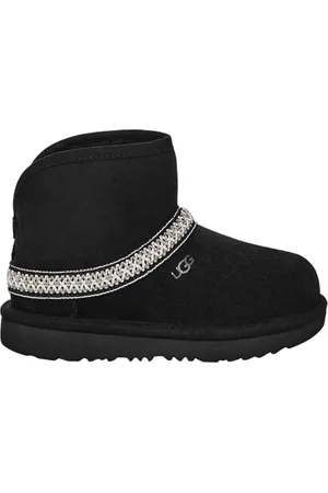 UGG Classic Mini Crescent, Stivali alla Moda, Black, 26 EU