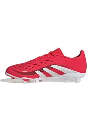 adidas Predator League Firm Multi Ground Football Boots Kids, Scarpe da Calcio, Lucid Red/Cloud White/Core Black, 22 EU
