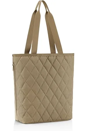Reisenthel DH5046 CLASSIC SHOPPER M RHOMBUS OLIVE Borsa sportiva Donna RHOMBUS OLIVE Taglia Unica