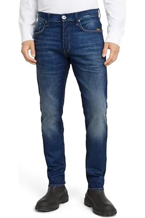 G-Star 3301 Slim Jeans, Jeans Uomo, (Worker Blue Faded 51001-a088-a888), 36W / 34L