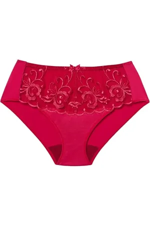 Playtex Slip Midi Essential Elegance Ricamo Confortevole Donna x1, , M