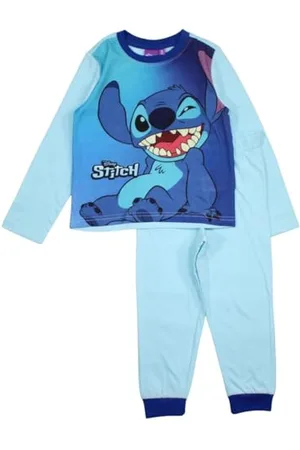 Disney Pigiama in Cotone da Bambino Lilo & Stitch Pajama Set, , 5 Anni Boy