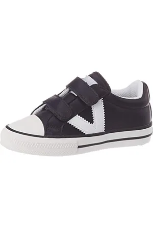 victoria Sneaker Tribu Effetto Pelle & Logo A Contrasto & Strappo 1065162 per Bambini 28