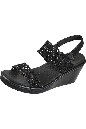 Skechers Cali - Sandali da donna con zeppa Rumble on-Sassy DayZ, / , 42 EU