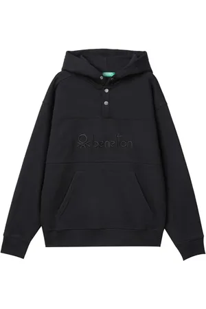 Benetton Maglia C/CAPP. M/L 3VVUU201P Felpa con Cappuccio, , XXL Uomo
