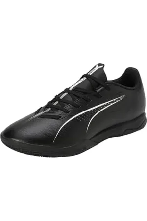 PUMA Ultra 5 Play IT, Soccer Shoe, Black White, 39 EU